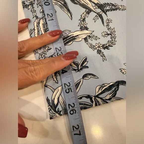 EUC Talbots Chatham Ankle Pants – Etched Toile – Size 10 - Picture 10 of 10